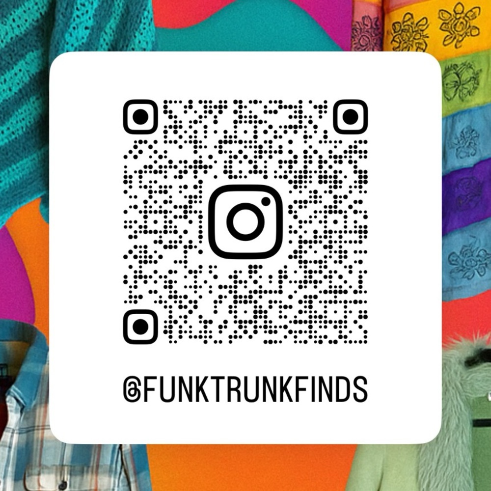 Follow & tag your funk trunk finds on IG! 🪩